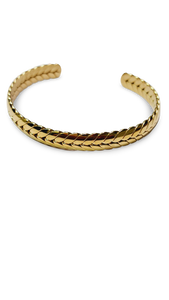 PULSERA LAUREL DORADO