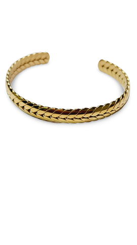 PULSERA LAUREL DORADO