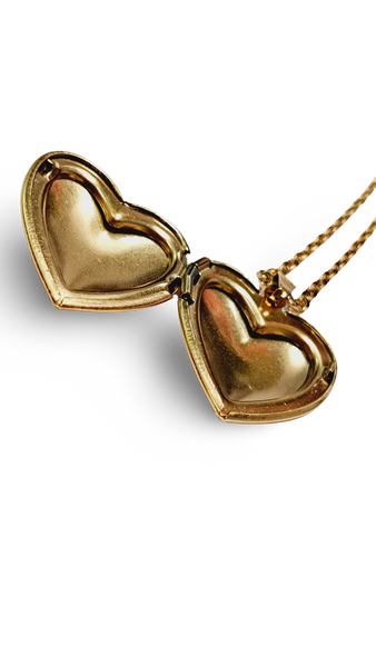 COLLAR CORAZON DORADO