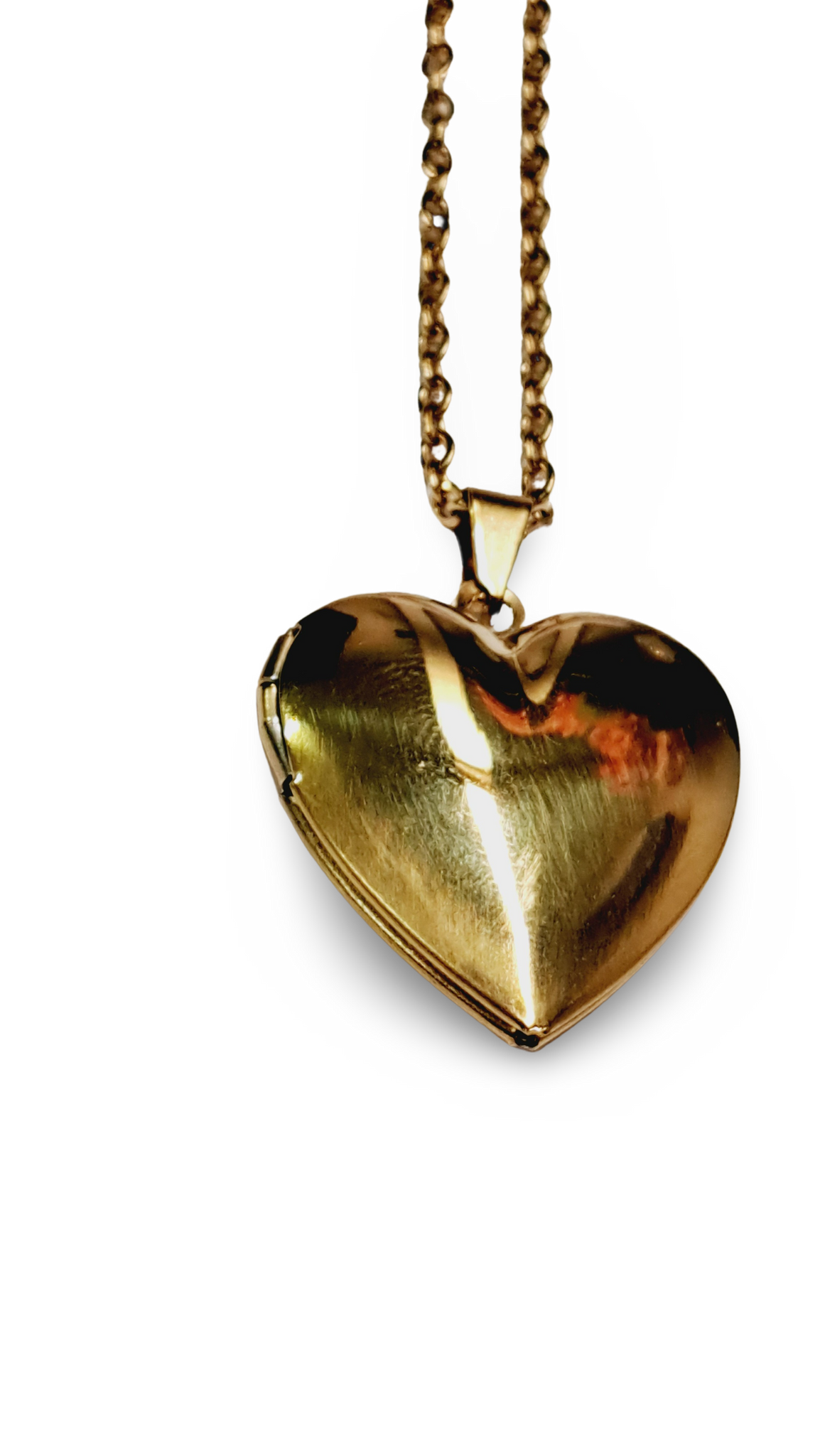 COLLAR CORAZON DORADO