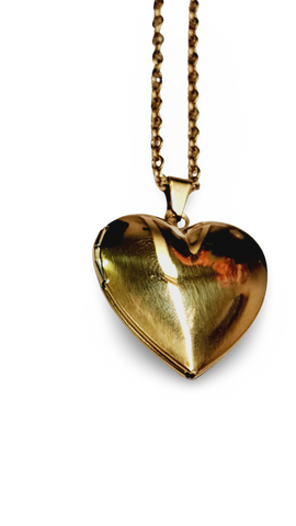 COLLAR CORAZON DORADO