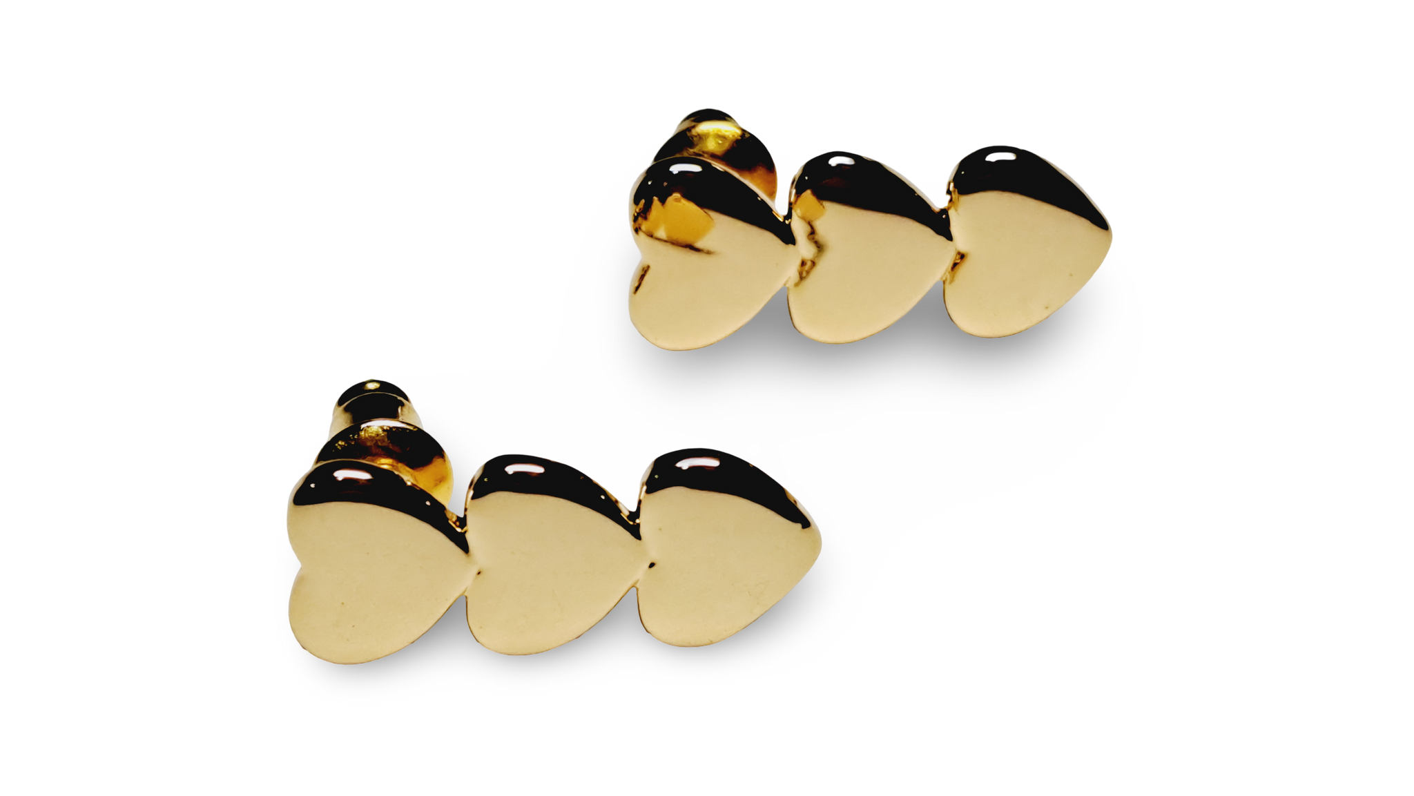 ARETE CORAZÓN TRES DORADO