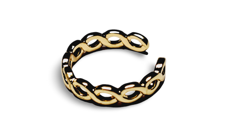 ARETE EAR CUFF ESLABONES DORADO