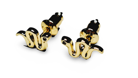 ARETE MINI SNAKE DORADO