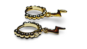 ARETE HUGGIE RAYO DORADO
