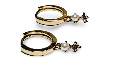 ARETE HUGGIE DORADO MINI SHINE