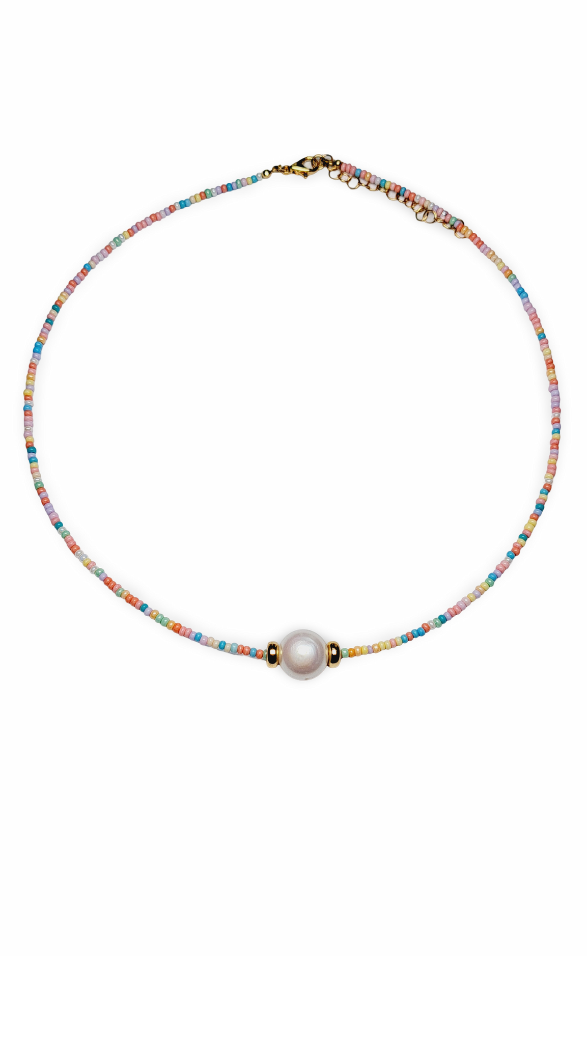 COLLAR CHAQUIRA PASTEL PERLA – LaPerlaJoyerias - Main Image