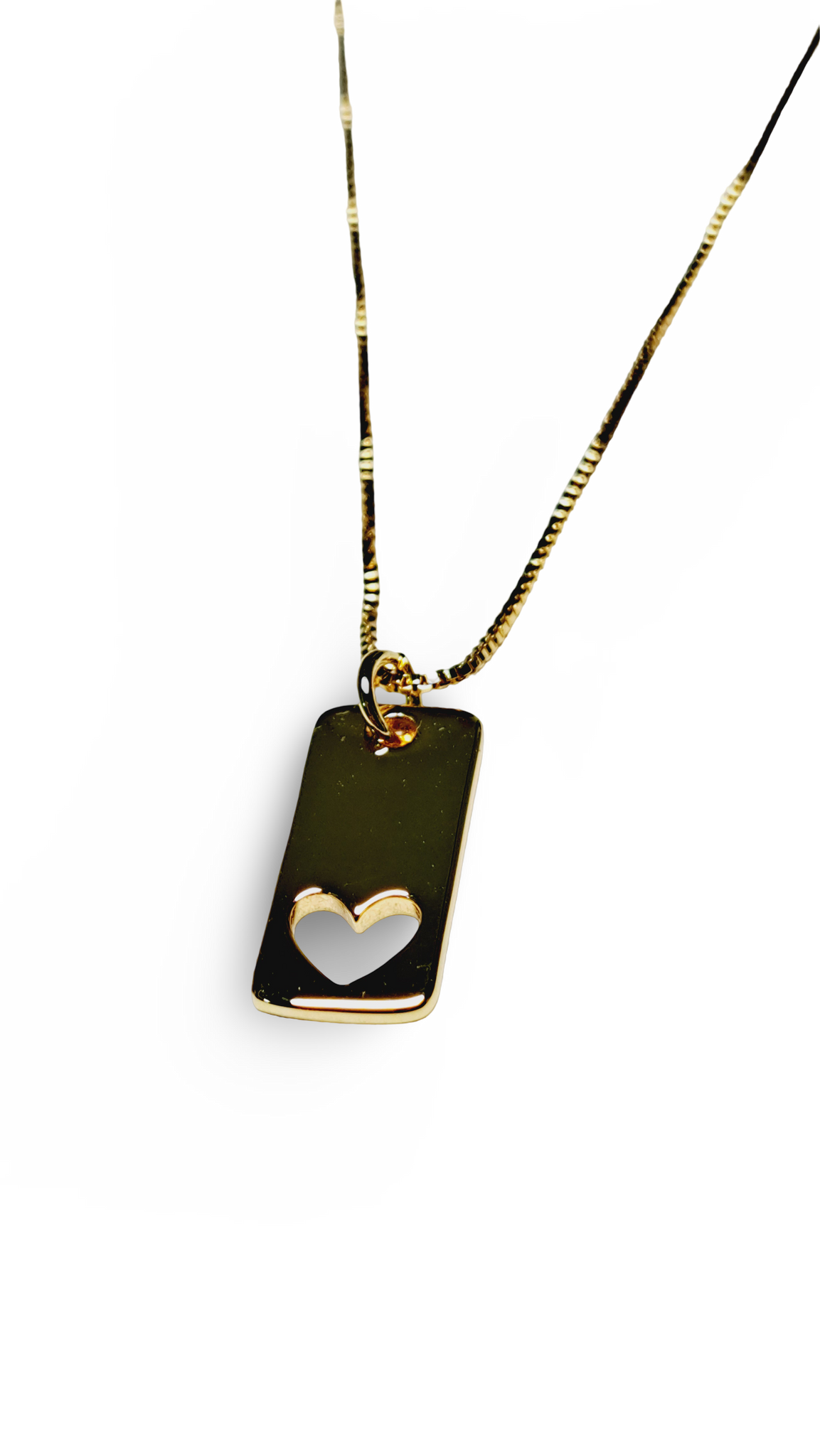 COLLAR CORAZON DORADO