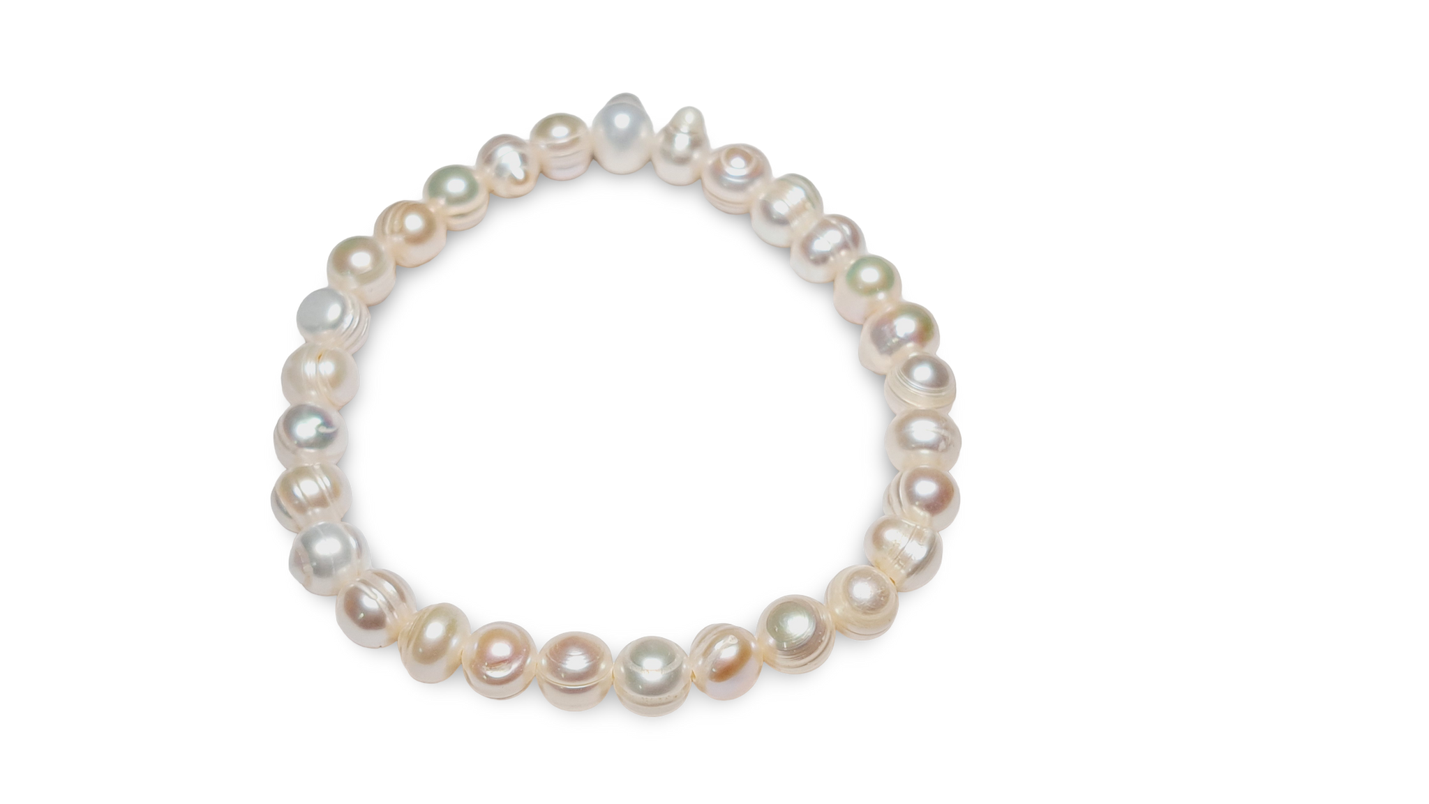 PULSERA PERLAS BLANCAS