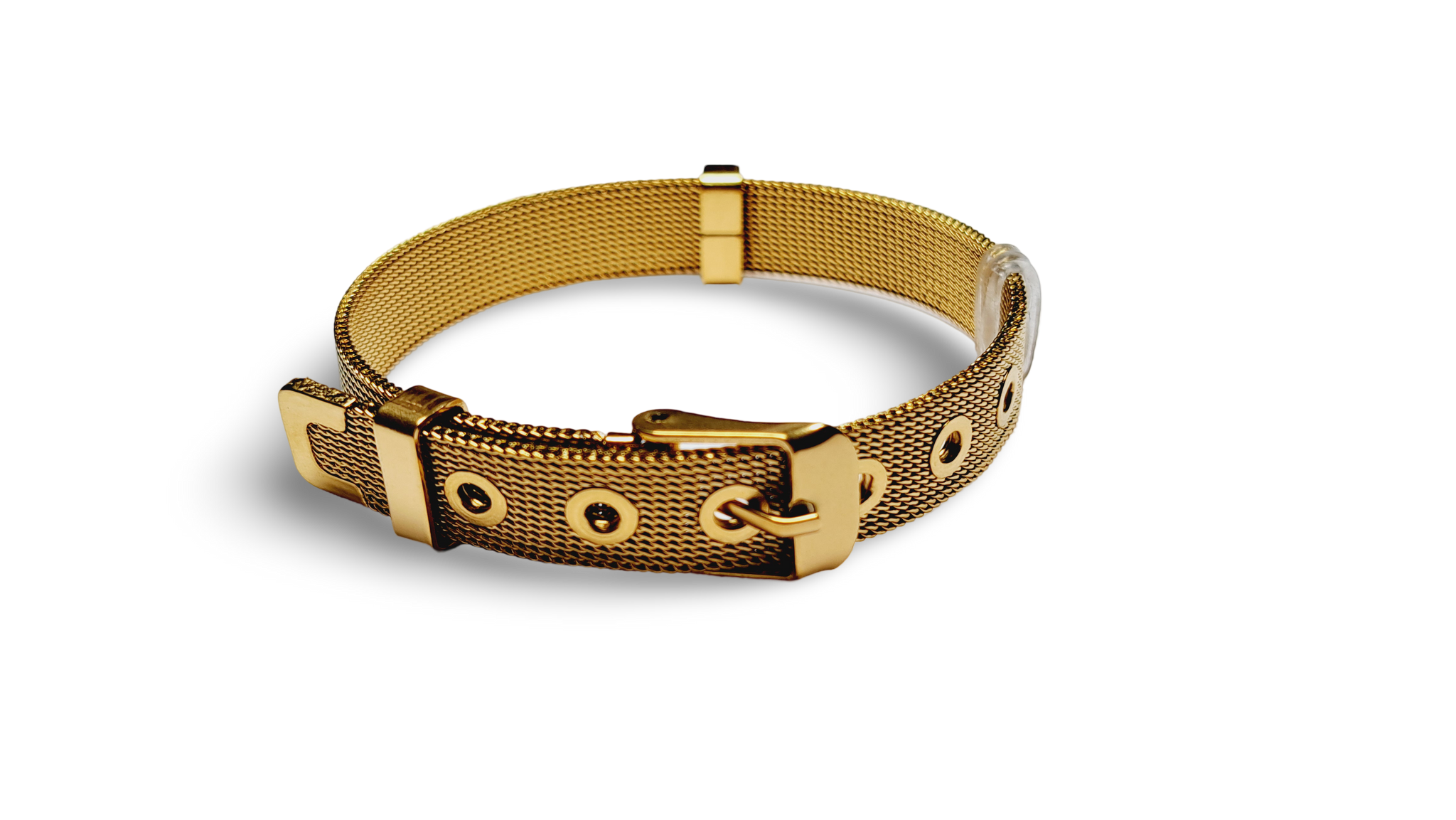 PULSERA USA ACERO DORADO