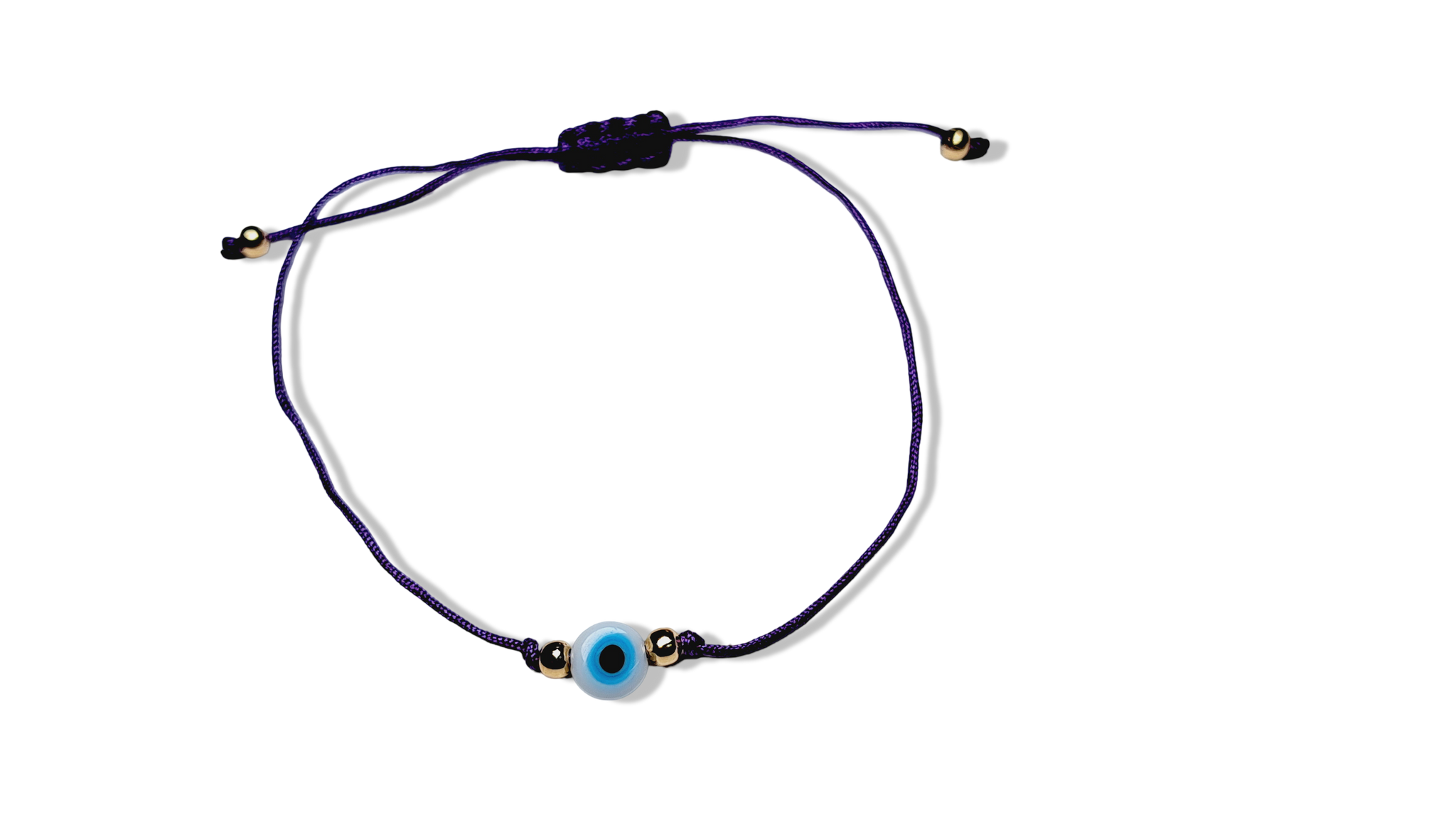 PULSERA OJO TURCO MORADO