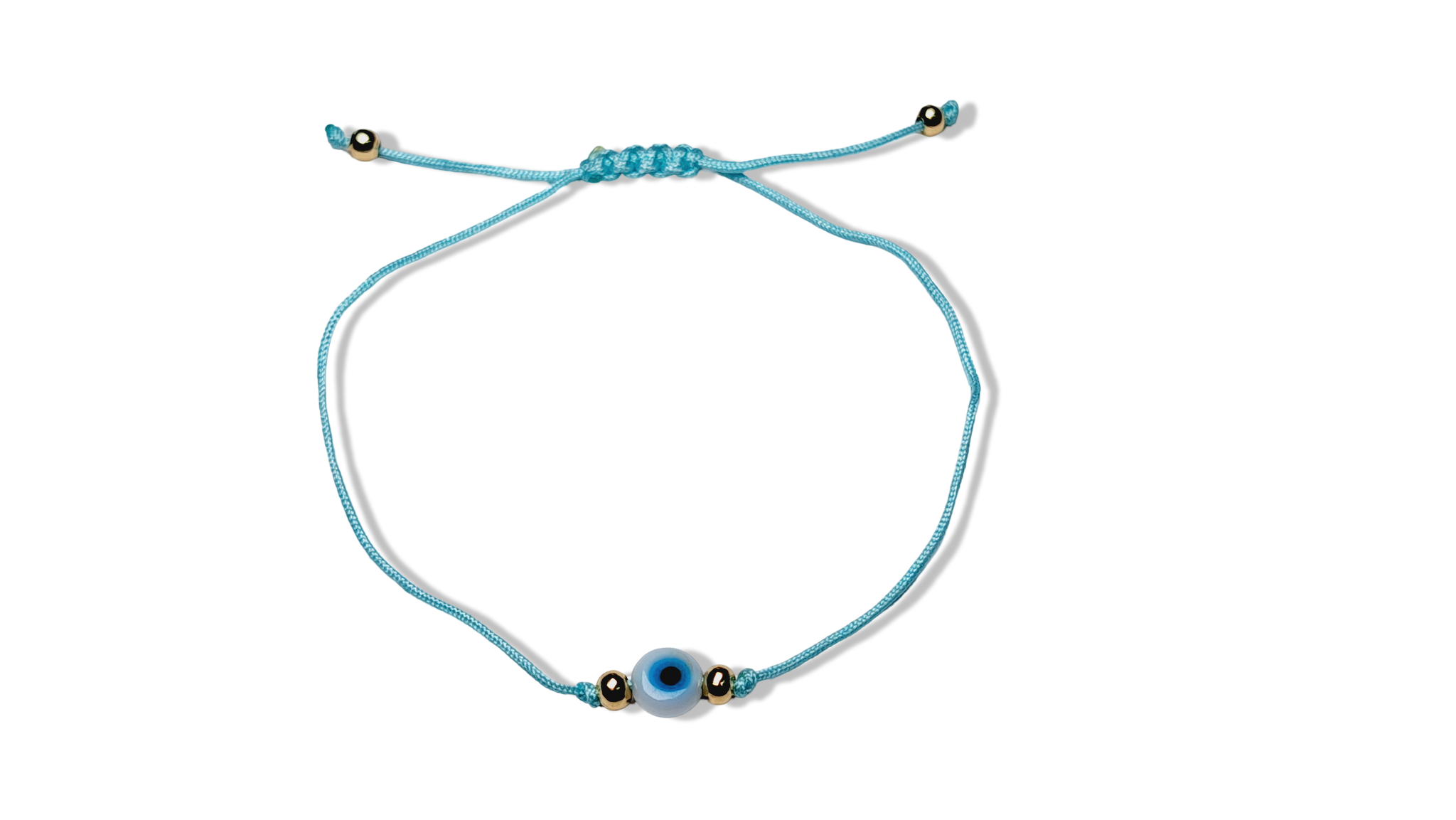 PULSERA OJO TURCO AQUA