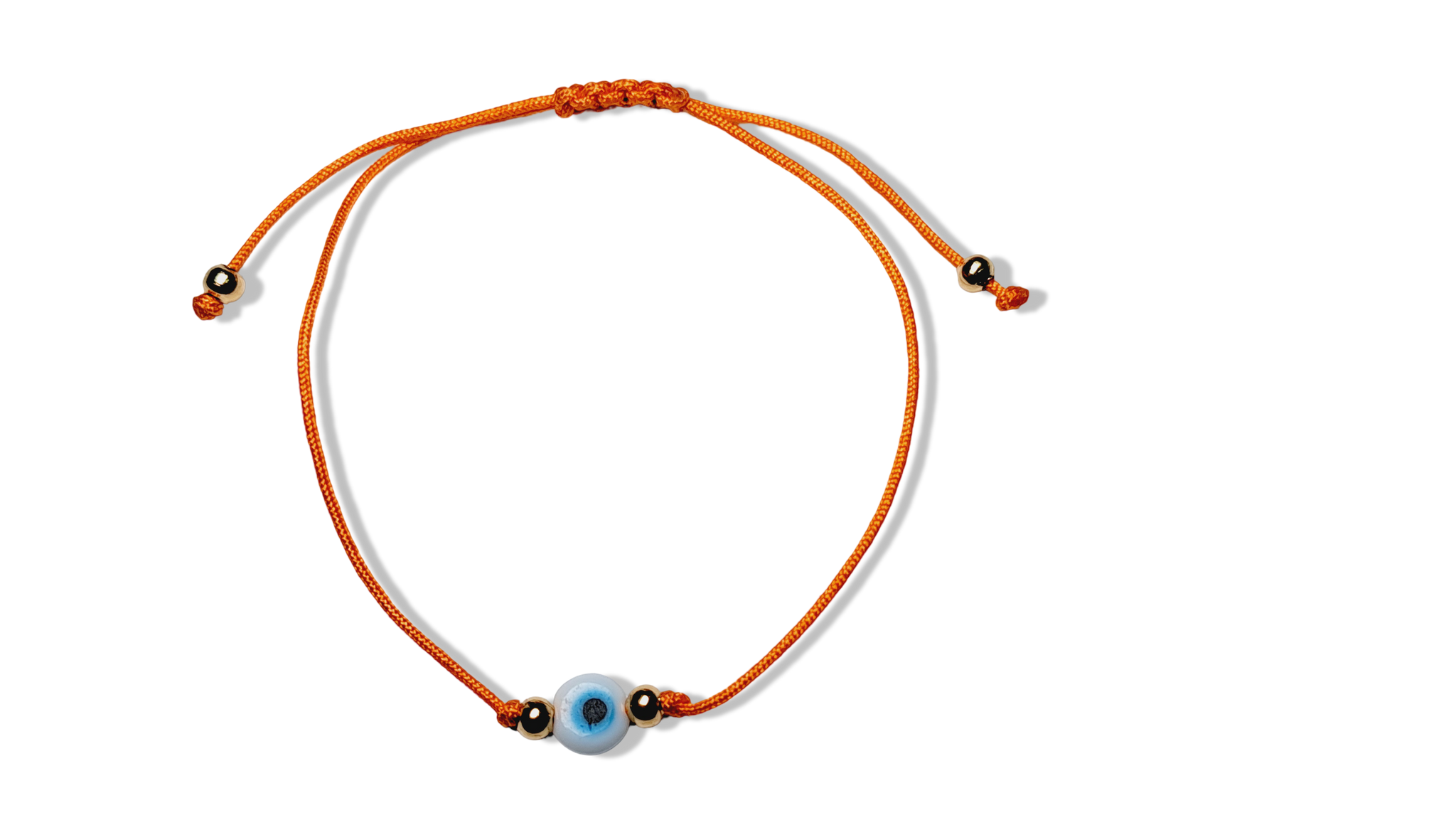 PULSERA OJO TURCO NARANJA