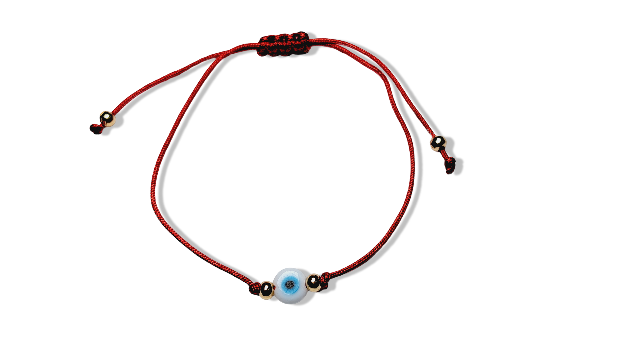 PULSERA OJO TURCO ROJO