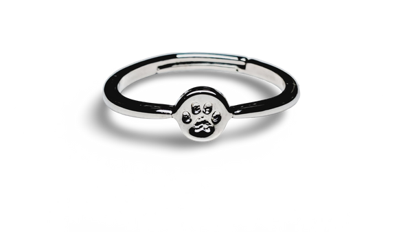 ANILLO HUELLA PET PLATEADO