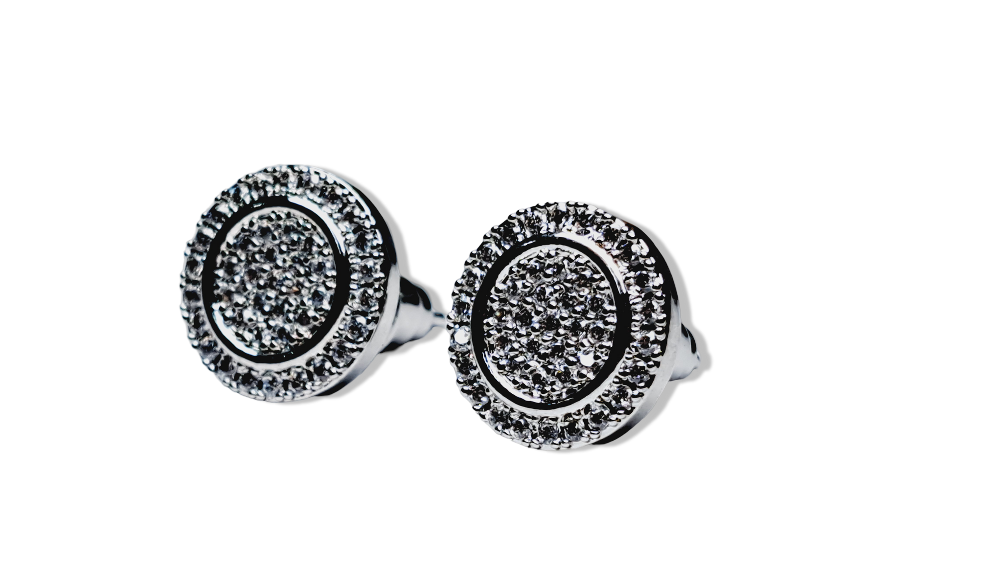 ARETE CIRCONIAS DOBLE PLATEADO