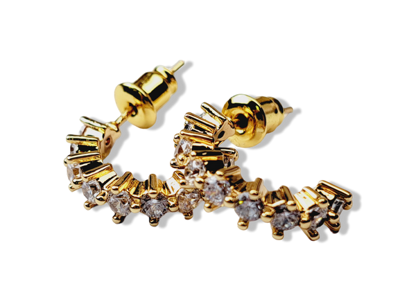 ARETE CIRCONIA DORADO