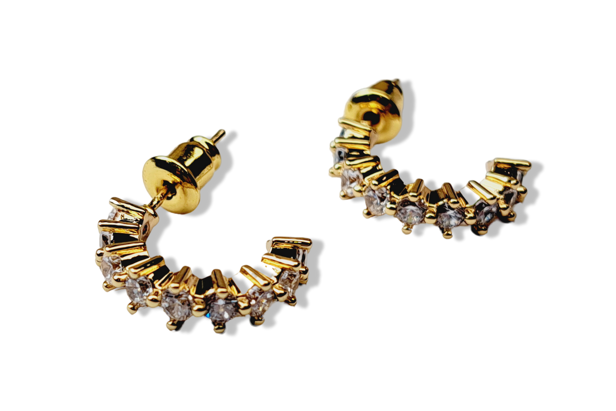 ARETE CIRCONIA DORADO