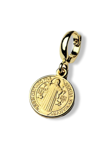 DIJE SAN BENITO DORADO
