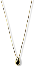 COLLAR GOTA LISA DORADO