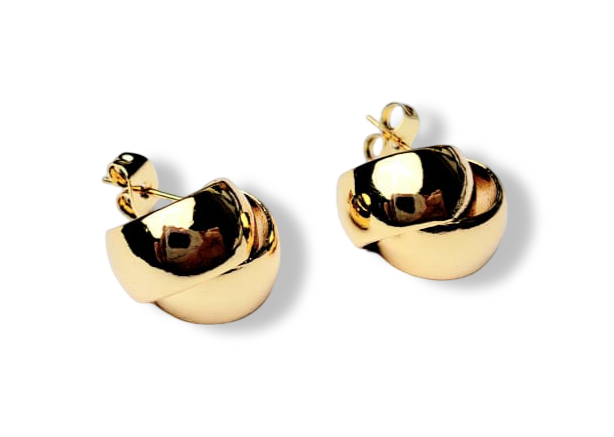 ARETE DOBLE CAPA DORADO