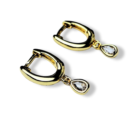 ARETE ARRACADA CIRCONIA DORADO