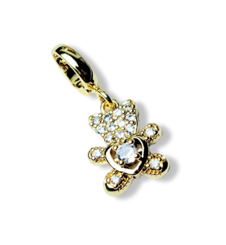 DIJE OSITO CIRCONIAS DORADO