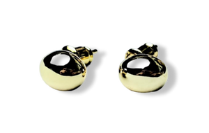 ARETE MINI OVALO DORADO