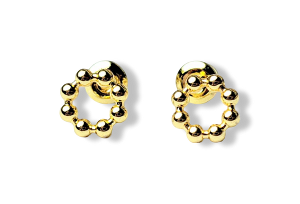 ARETE CIRCULO DONITA DORADO