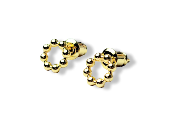 ARETE CIRCULO DONITA DORADO