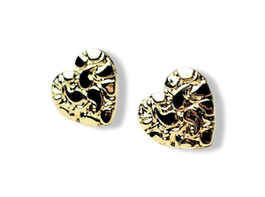 ARETE CORAZÓN MED DORADO