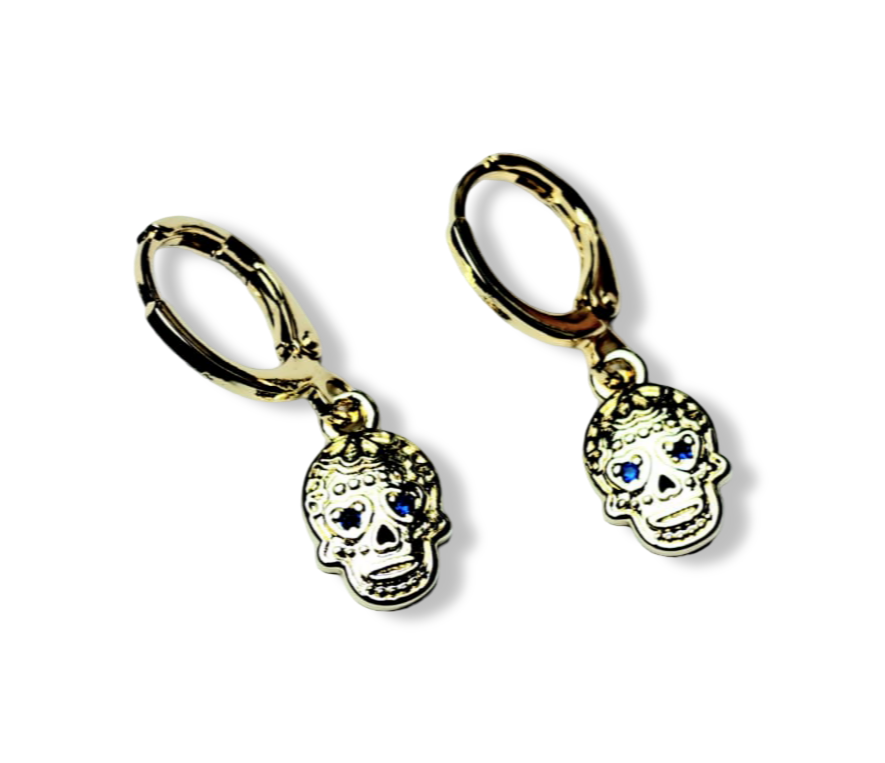 ARETE CALAVERITA CIRCONIA DORADO