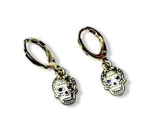 ARETE CALAVERITA CIRCONIA DORADO