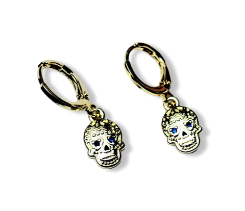 ARETE CALAVERITA CIRCONIA DORADO