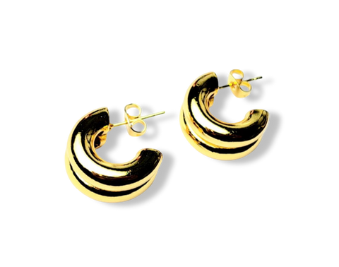 ARETE ARRACADA DOBLE DORADO