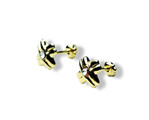 ARETE BROQUEL X CRISTAL DORADO