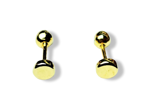 ARETE BROQUEL PUNTO DORADO