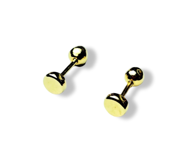 ARETE BROQUEL PUNTO DORADO