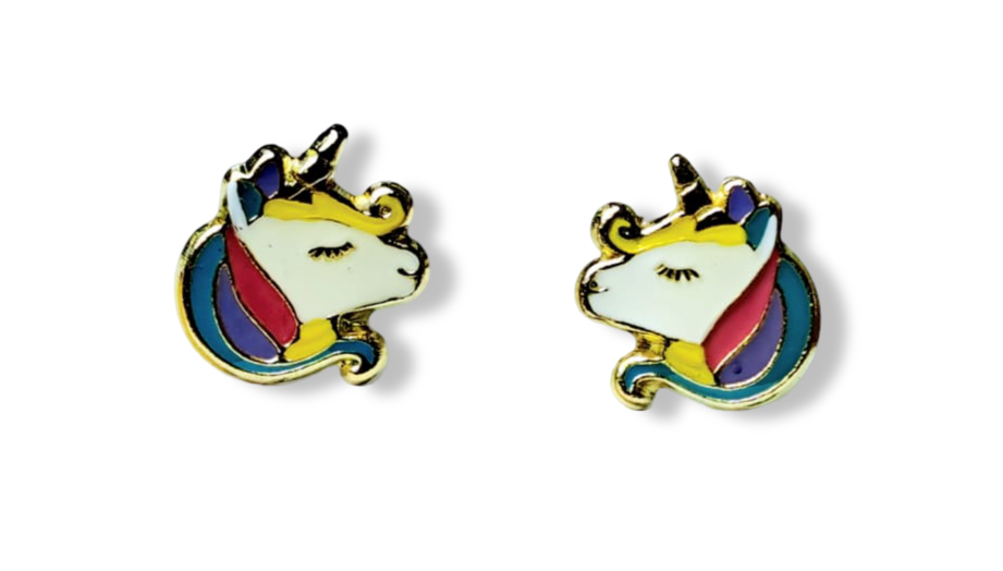 ARETE UNICORNIO BROQUEL DORADO