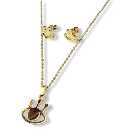 SET WATERPROOF OJO DORADO