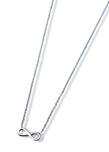 COLLAR INFINITO PLATEADO