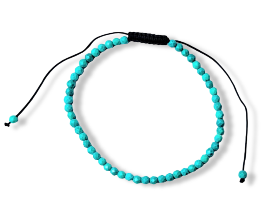 PULSERA AJUSTABLE TURQUESA
