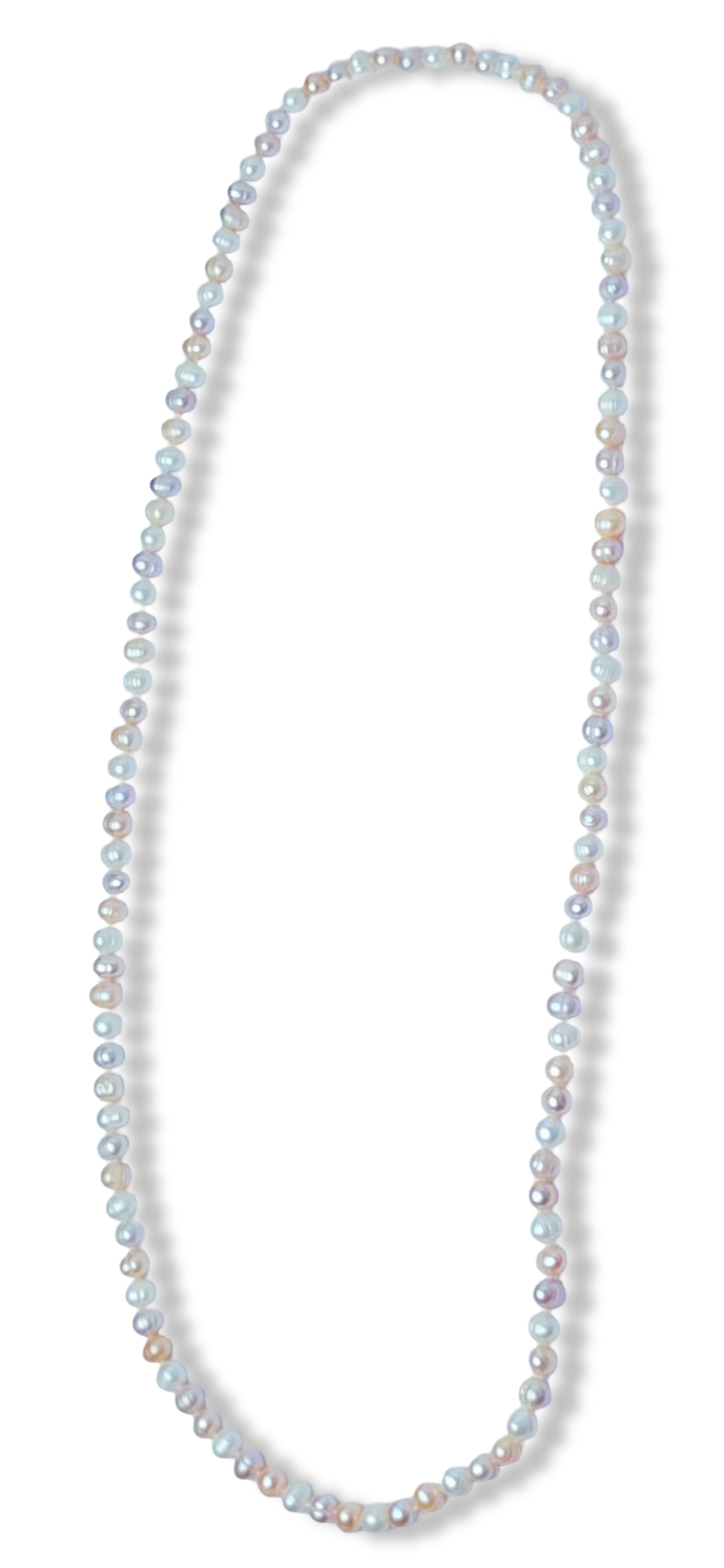 COLLAR PERLA BARROCA MEDIANO COLORES