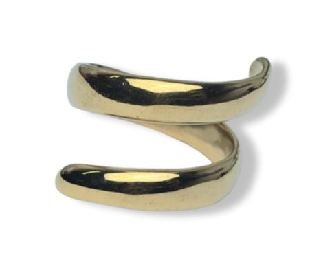 ANILLO WATERPOOF ESPIRAL DORADO