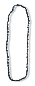 COLLAR PERLA BARROCA MEDIANO NEGRO