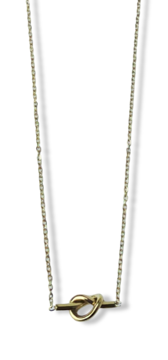COLLAR WATERPROOF NUDO DORADO
