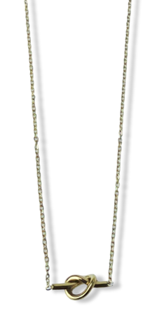 COLLAR WATERPROOF NUDO DORADO