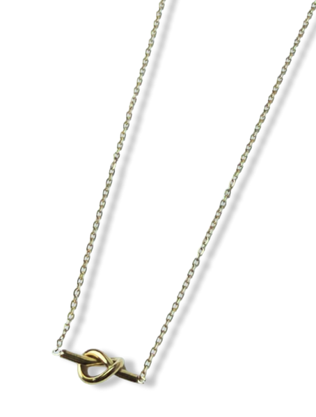 COLLAR WATERPROOF NUDO DORADO