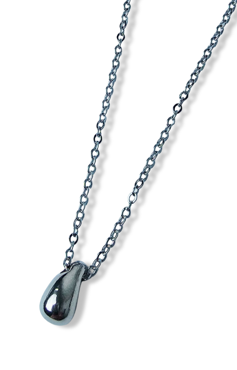 COLLAR  WATERPROOF GOTITA PLATEADO
