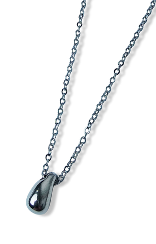 COLLAR  WATERPROOF GOTITA PLATEADO